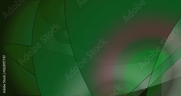 Fototapeta green, illustration, wallpaper, vector, light, design, concept, template, color, pattern