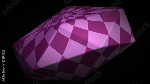 Fototapeta Chess Cube, black background, Wallpaper