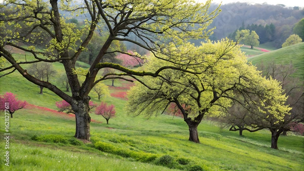 Obraz apple tree in spring
