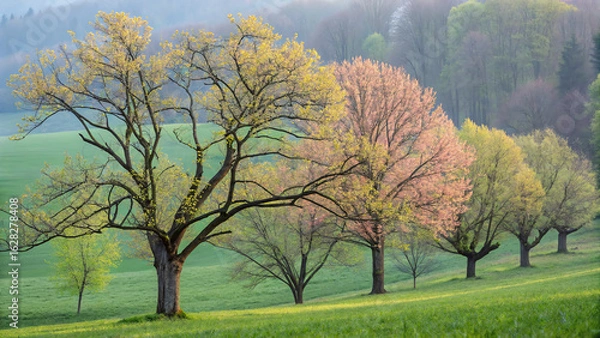 Obraz autumn landscape with trees