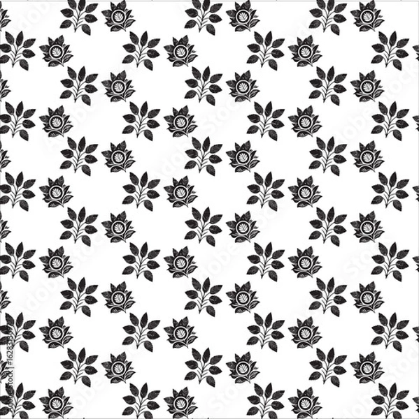Fototapeta Creative new seamless pattern by shapes