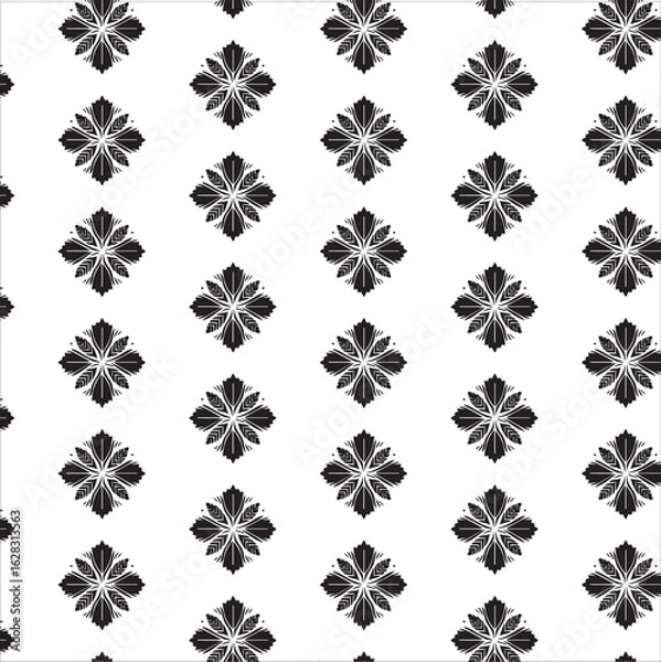Fototapeta Creative new seamless pattern by shapes