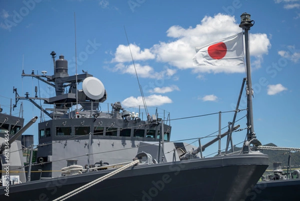 Fototapeta ミサイル艇