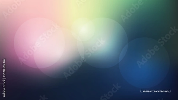 Fototapeta Abstract blurred background with soft color transitions