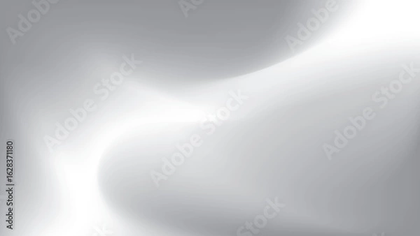 Fototapeta Abstract white and gray gradient background. Vector illustration.