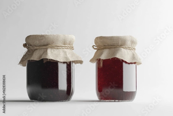 Fototapeta Jam Jars Mockup