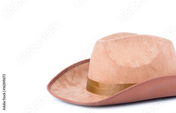Fototapeta Hat with white background