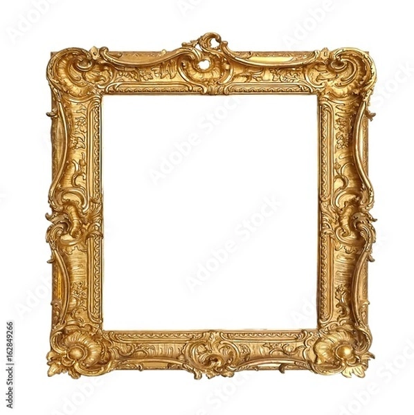 Obraz Gold frame for paintings, mirrors or photos or background