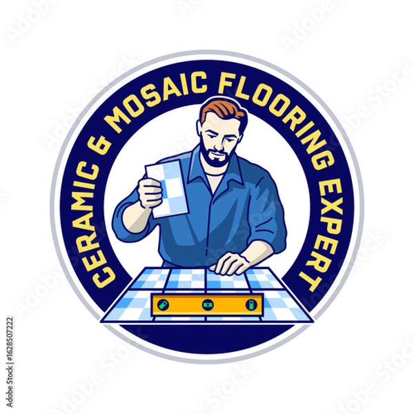 Obraz Professional Tile Setter – Ceramic & Mosaic Flooring Expert
