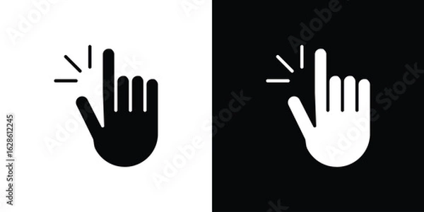 Fototapeta Easy icon. simple glyph icon. Vector solid isolated black illustration.