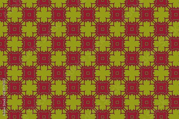 Fototapeta seamless floral pattern