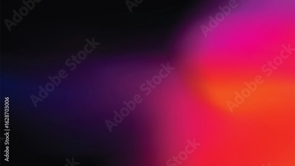 Fototapeta Vibrant Gradient Background with Deep Hues