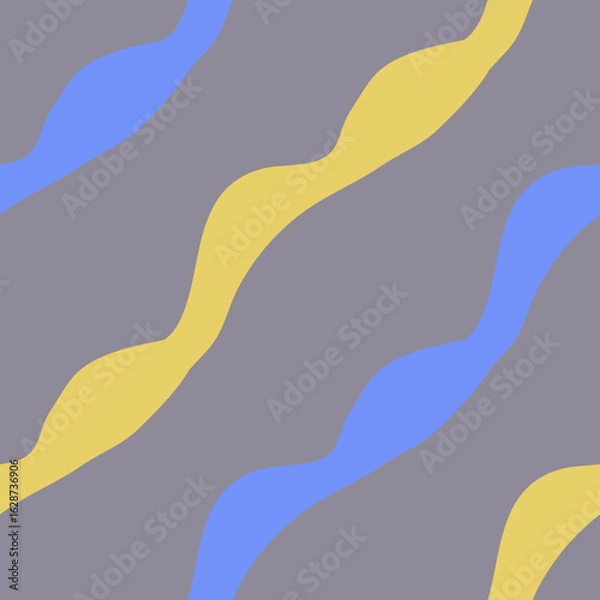 Fototapeta Abstract Wavy Lines Background Design