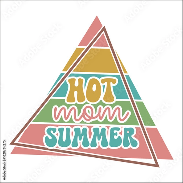Fototapeta Retro Summer EPS Design ,Summer EPS Cut file, 
