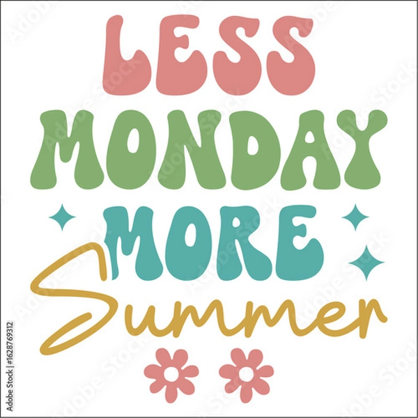 Fototapeta Retro Summer EPS Design ,Summer EPS Cut file, 