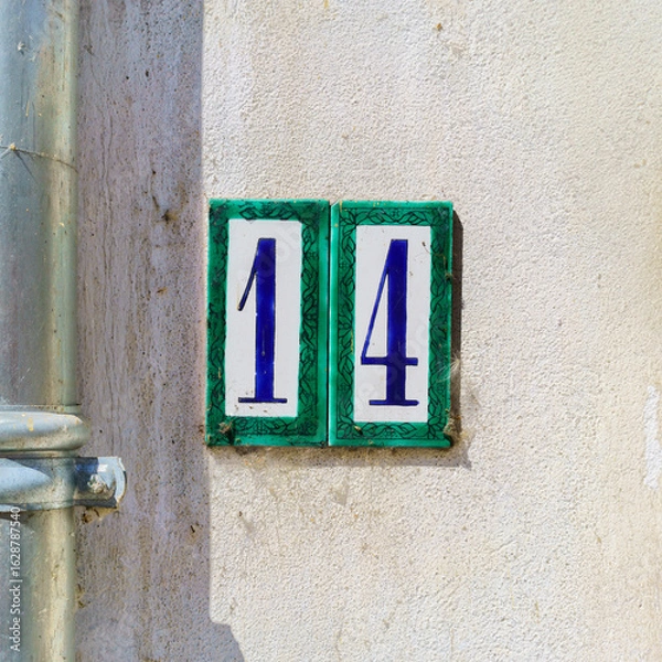 Obraz House number 14