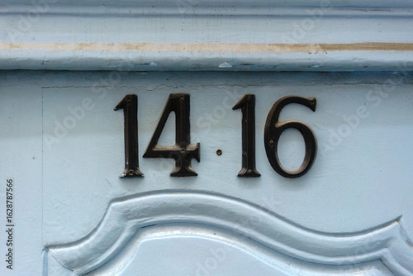 Obraz House number 14-16