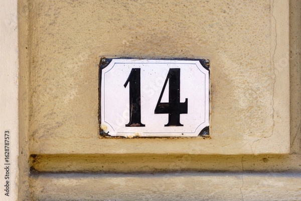 Obraz House number 14