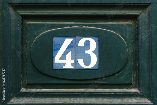 Obraz House number 43