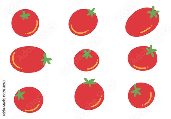 Fototapeta Tomato set