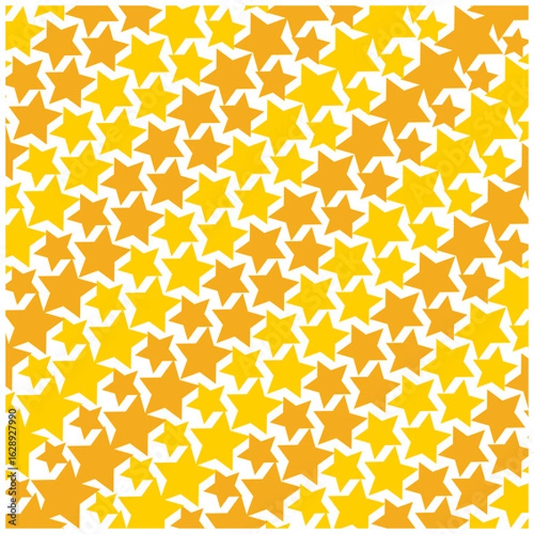 Obraz Seamless pattern with a minimal shape star