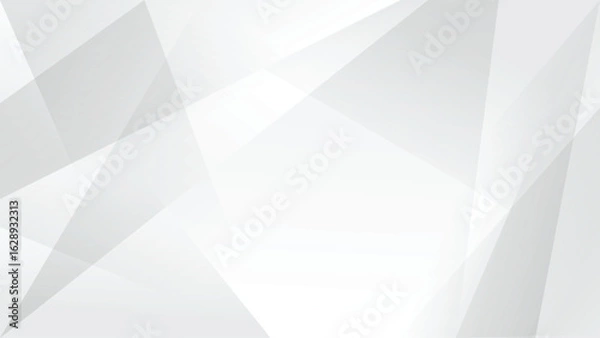 Fototapeta White background abstract geometric shape modern illustration design