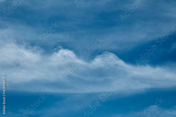Fototapeta 真夏の青空と白い雲