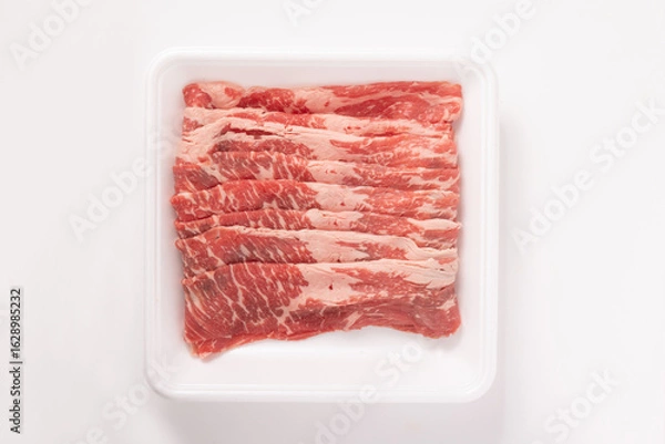 Obraz ［ニュージーランド産］牛肩ロースすき焼き用　オーシャンビーフ