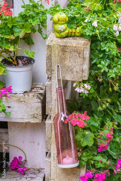 Obraz Wurm im Garten