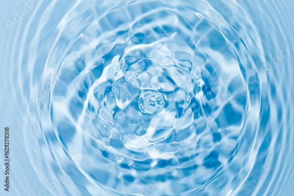 Obraz 水面に落ちる水滴.