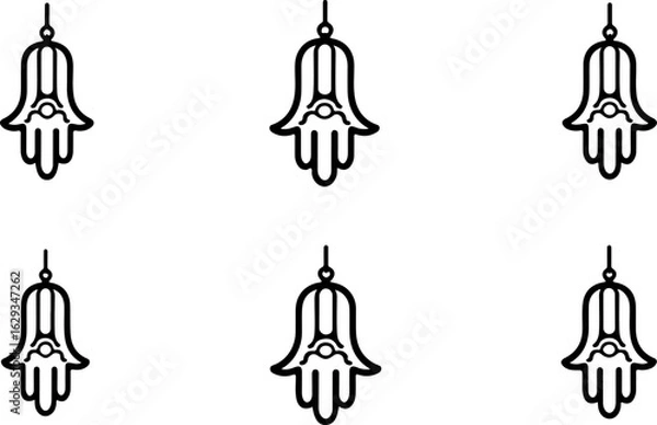 Obraz hamsa hand, hamsa vector, hamsa svg, hamsa clipart, hamsa hand design, hamsa hand art, hamsa hand symbol, hamsa hand svg, hamsa hand vector, hamsa hand illustration, hamsa mandala, hamsa tattoo design