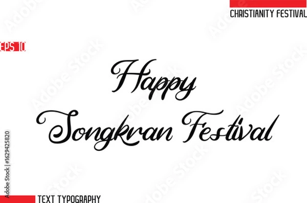 Fototapeta Happy Songkran Festival.eps