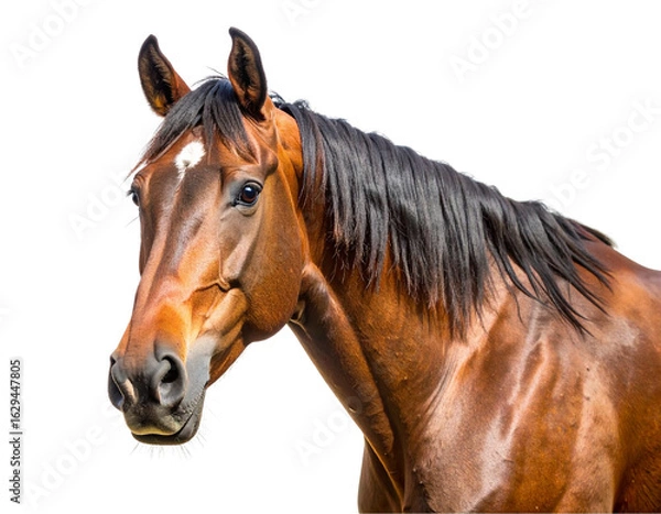 Obraz horse isolated on white