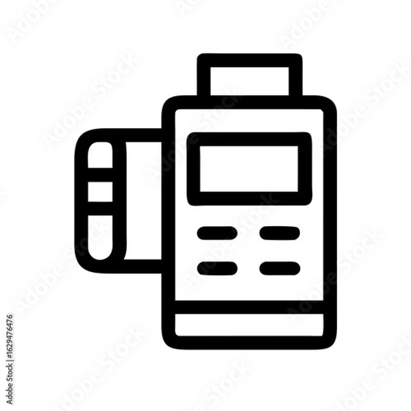 Obraz Credit Machine Payment Terminal Icon Design