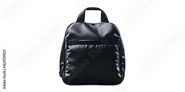 Obraz Minimalist Laptop Backpack Isolated on Transparent Background