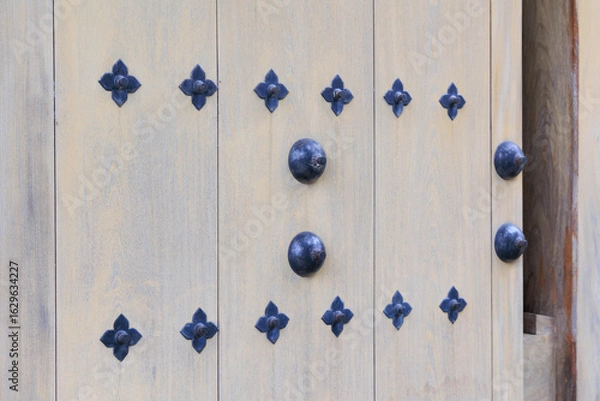 Fototapeta 出石城　登城門　登城橋　城下町　時計台　兵庫県豊岡市出石町