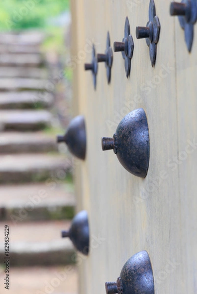 Fototapeta 出石城　登城門　登城橋　城下町　時計台　兵庫県豊岡市出石町
