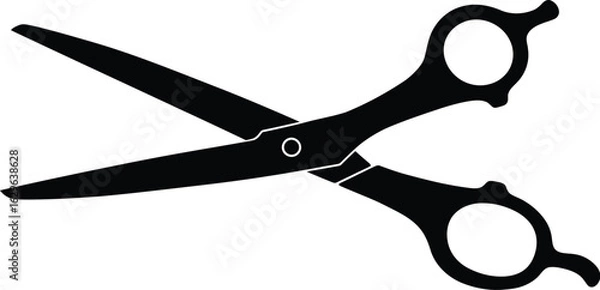 Obraz Watering can pouring water drops black silhouette icon