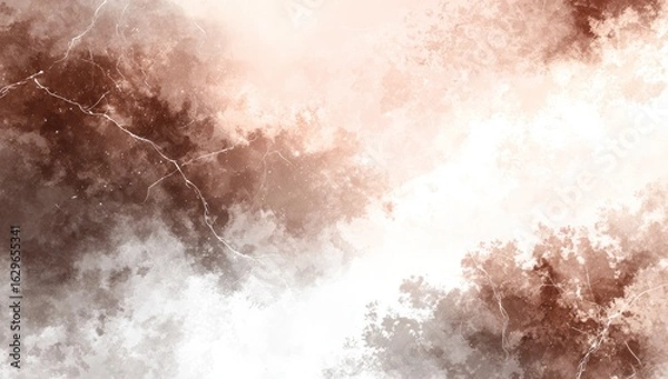 Fototapeta Abstract textured design with muted earth tones.