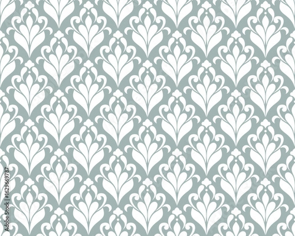 Obraz Abstract floral seamless pattern. Modern stylish texture repeating. Vector background.