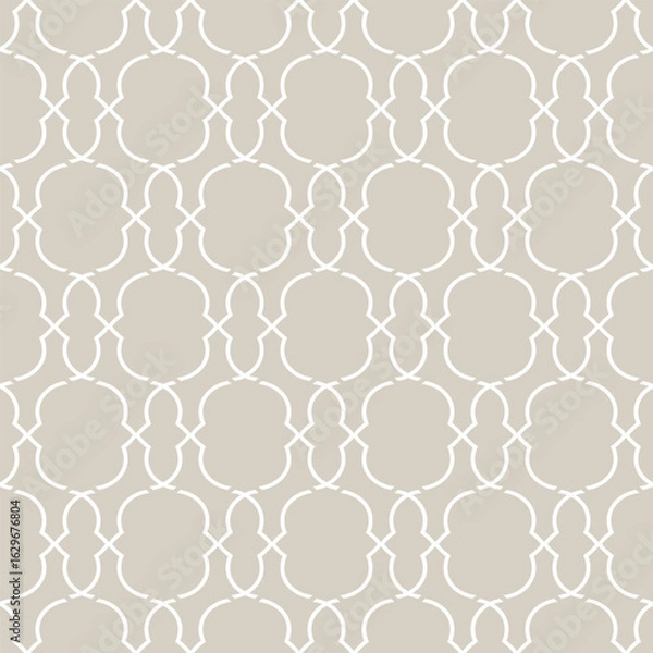 Obraz Abstract pattern in Arabian style. Seamless vector background.