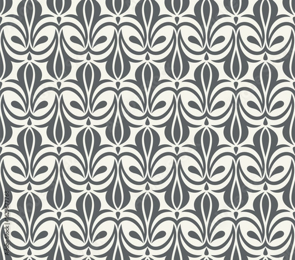 Obraz Abstract Ornamental Seamless Pattern – Decorative Symmetric Vector Design
