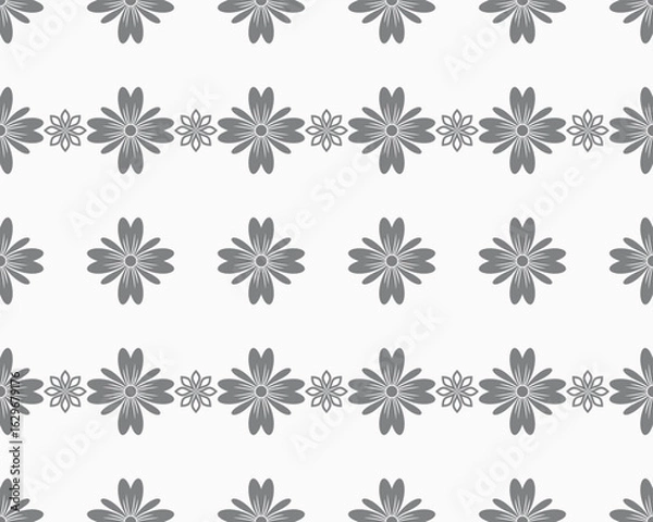 Fototapeta Abstract floral seamless pattern. Modern stylish texture repeating. Vector background.