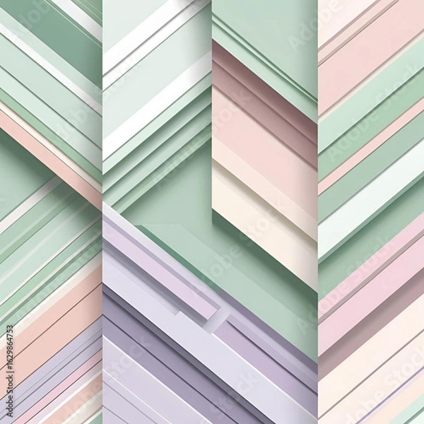 Obraz Pink Stripes Pattern Designs