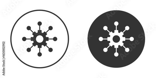 Fototapeta Multi channel icon