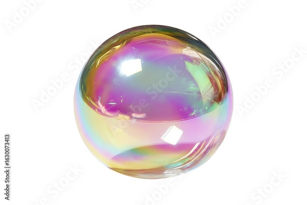 Obraz Captivating close-up bubble studio shots