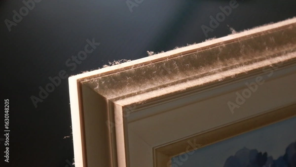 Fototapeta 埃が付着した絵画のフレーム