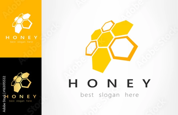Obraz Honeycombs logo