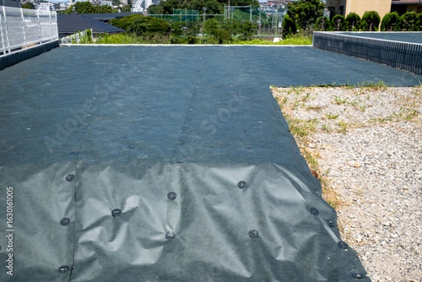 Fototapeta 戸建て住宅建築準備