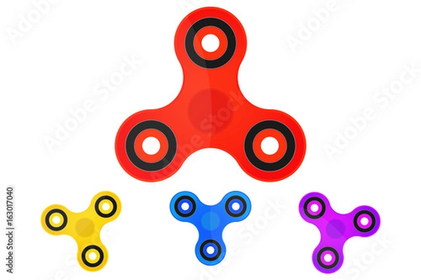 Fototapeta hand spinner. children's toy.  Spiner.